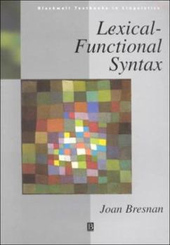 Paperback Lexical-Functional Syntax Book