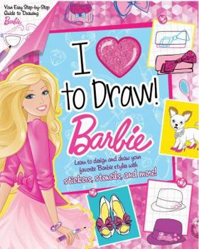 Paperback Barbie: I Love to Draw!, Volume 5 Book