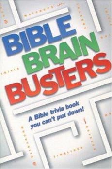 Paperback Bible Brain Teasers: A Bible trivia book you can't put down! Book
