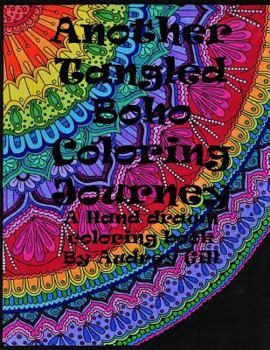 Paperback Another Tangled Boho Coloring Journey: adult coloring book
