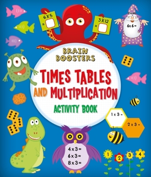 Paperback Brain Boosters: Times Tables and Multiplication Activity Book
