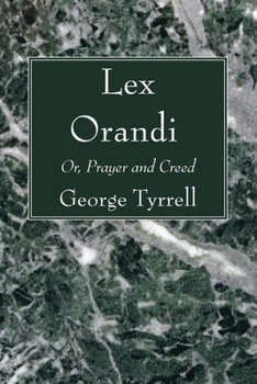 Paperback Lex Orandi Book