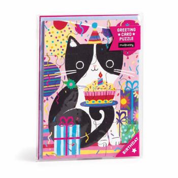Misc. Purr-Fect Cat Birthday Greeting Card Puzzle Book