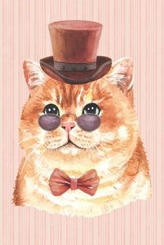 The Cat Lover Collection: Dapper Cat No. 7 (Blank Lined Writing Journal)