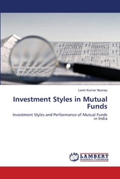 Paperback Investment Styles in Mutual Funds Book