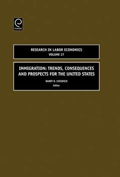 Hardcover Immigration: Trends, Consequences and Prospects for the United States Book