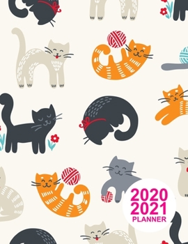 2020 2021 Planner: Pretty Two Year Monthly Weekly Daily Calendar Planner | 24 Months Jan 2020 to Dec 2021 For Academic Agenda Schedule Organizer Logbook and Daily Journal | Product Code CX 0006789