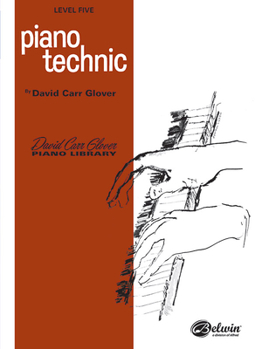 Paperback Piano Technic: Level 5 (David Carr Glover Piano Library) Book