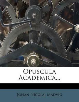 Paperback Opuscula Academica... [Latin] Book