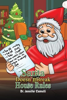 Paperback Santa Doesn't Break House Rules Book