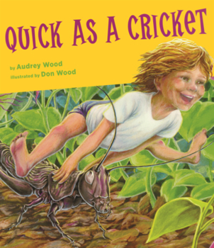 Library Binding Quick as a Cricket Book