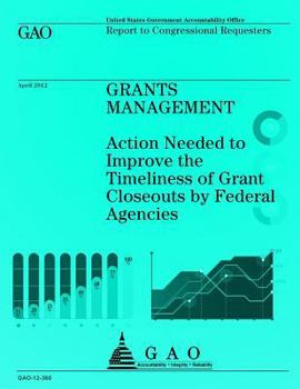 Grants Management: Action Needed to Improve the Timeliness of Grant Closeouts by Federal Agencies