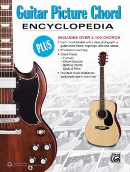 Paperback Guitar Picture Chord Encyclopedia: Includes Over 3,100 Chords Book