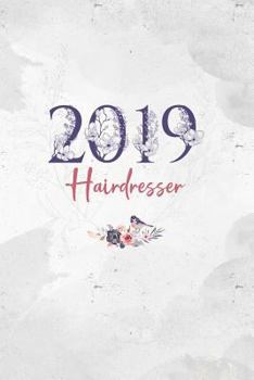 Paperback 2019 Hairdresser: January to December 2019 Diary Planner Book