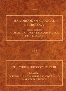 Hardcover Pediatric Neurology, Part III: Volume 113 Book