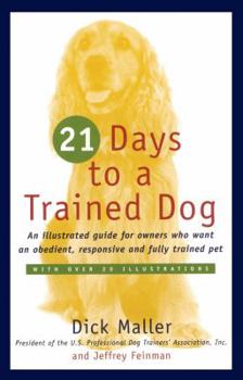Paperback 21 Days to a Trained Dog Book