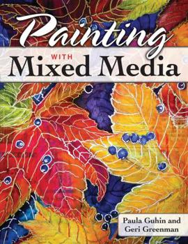 Paperback Painting with Mixed Media Book