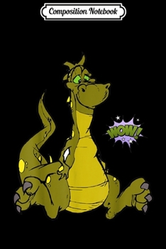 Paperback Composition Notebook: Wow! Delightfully Fun & Whimsical Dragon Journal/Notebook Blank Lined Ruled 6x9 100 Pages Book