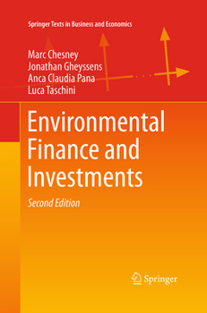 Paperback Environmental Finance and Investments Book