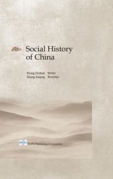 Hardcover Social History of China Book