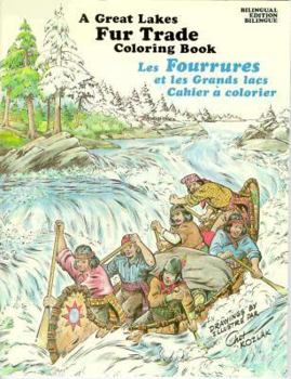 Paperback Great Lakes Fur Trade Coloring Book