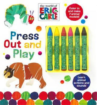 Paperback The World of Eric Carle Press Out and Play Book