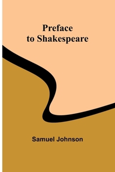 Paperback Preface to Shakespeare Book