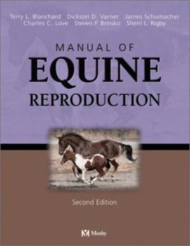 Hardcover Manual of Equine Reproduction Book