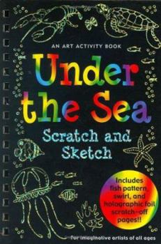 Hardcover Scratch & Sketch Under the Sea Book