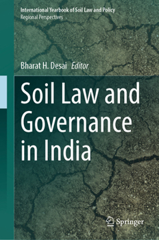 Hardcover Soil Law and Governance in India Book