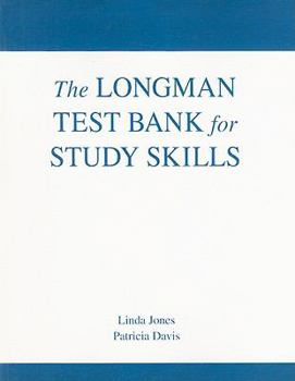 Paperback The Longman Test Bank for Study Skills Book