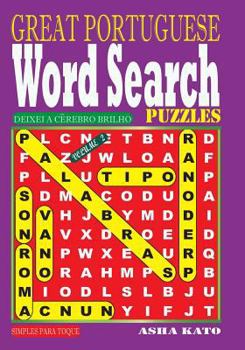 Paperback GREAT PORTUGUESE Word Search Puzzles. Vol. 2 [Portuguese] Book