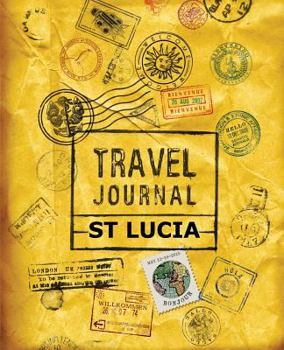 Paperback Travel Journal St Lucia Book