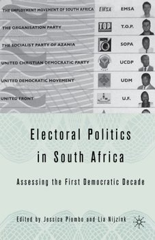 Paperback Electoral Politics in South Africa: Assessing the First Democratic Decade Book