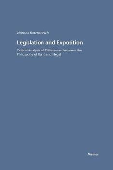 Paperback Legislation and Exposition [German] Book