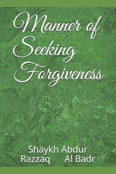 Paperback Manner of Seeking Forgiveness Book