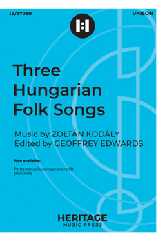 Paperback Three Hungarian Folk Songs Book