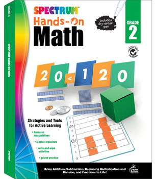 Misc. Spectrum Hands-On Math, Grade 2: Volume 54 Book