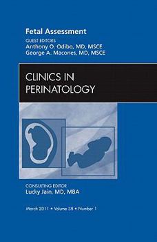 Hardcover Fetal Assessment, an Issue of Clinics in Perinatology: Volume 38-1 Book