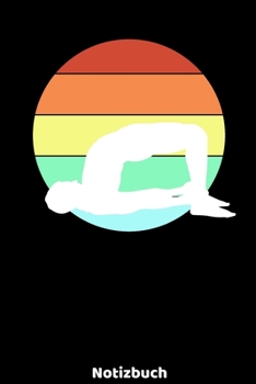 Yoga Notizbuch: Yoga Notizbuch mit Männer Silhouette und 120 linierten ca. DIN A5 Seiten. Für Yoga Fans Schüler und Lehrer, die ihre Notizen und ... für Freunde (German Edition)