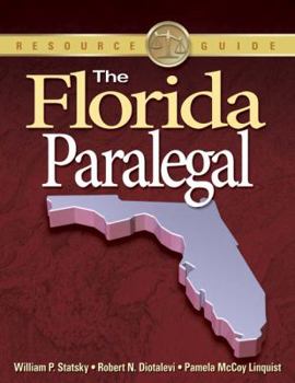 Paperback The Florida Paralegal: Essential Rules, Documents, and Resources [With Citation Guide] Book
