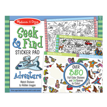 Misc. Seek & Find Sticker Pad - Adventure Book