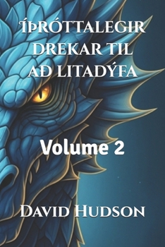Paperback ÍÞróttalegir drekar til að litadýfa: Volume 2 [Icelandic] Book
