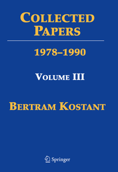 Hardcover Collected Papers: Volume III 1978-1990 Book