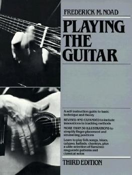 Paperback Playing the Guitar: A Self-Instruction Guide to Technique and Theory Book