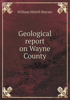 Paperback Geological report on Wayne County Book