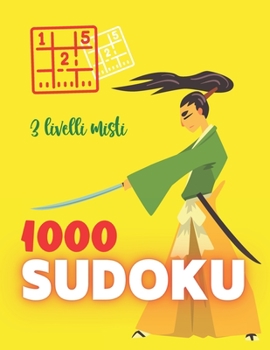 Paperback 1000 Sudoku: Gioco Brain Logic. Libro di attività per bambini, adolescenti, adulti e nonni. Concentrazione, memoria visiva, 1.000 p [Italian] Book