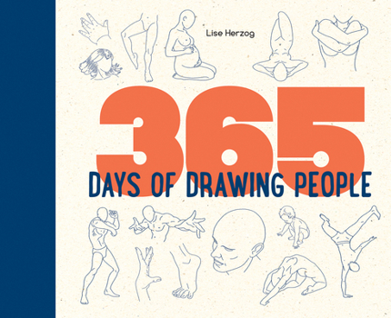 Hardcover 365 Days of Drawing People Book