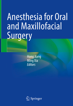 Hardcover Anesthesia for Oral and Maxillofacial Surgery Book