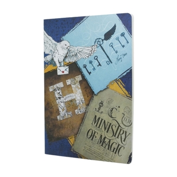 Hardcover Moments of Magic Notebook A4 Unlined Cahier, 80pg, 100gsm by Paperblanks (Harry Potter Collection) Book